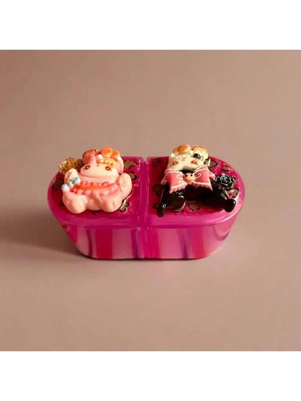 Decoden Mini Pill Box Kuromi My Melody Kawaii Junk Case Style Travel Size Sanrio